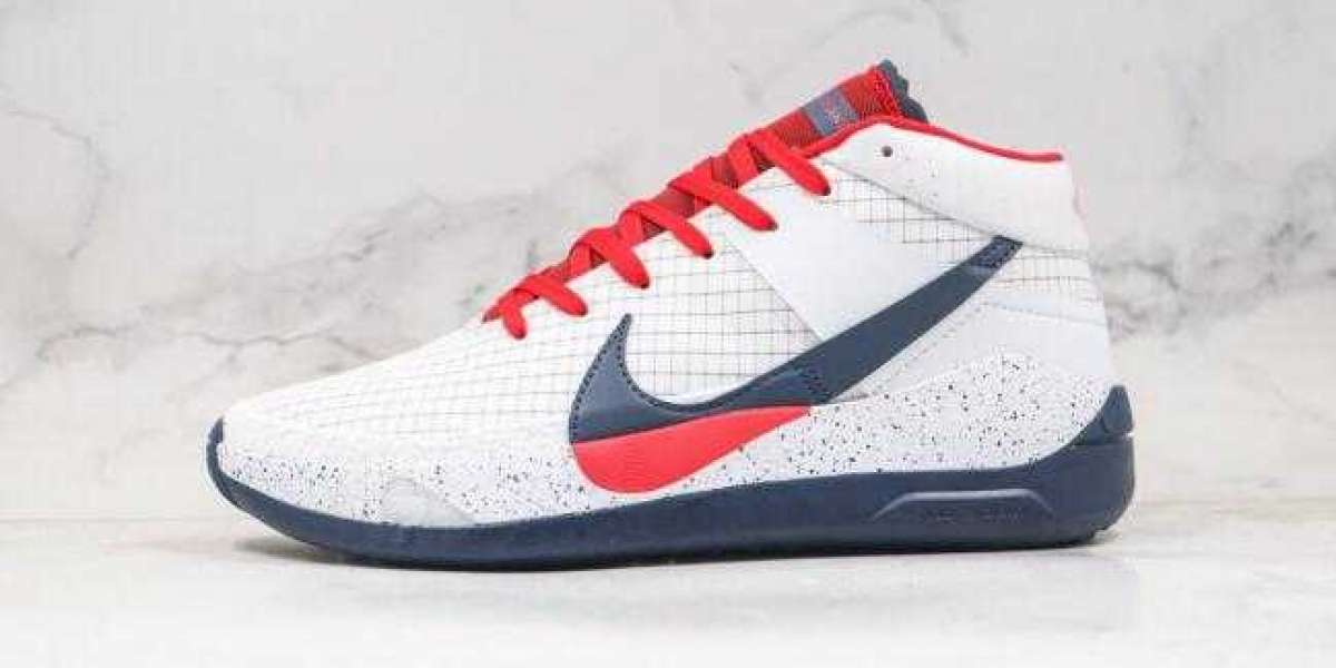 CI9948-101 Nike Zoom KD13 EP White Navy Red for Sale