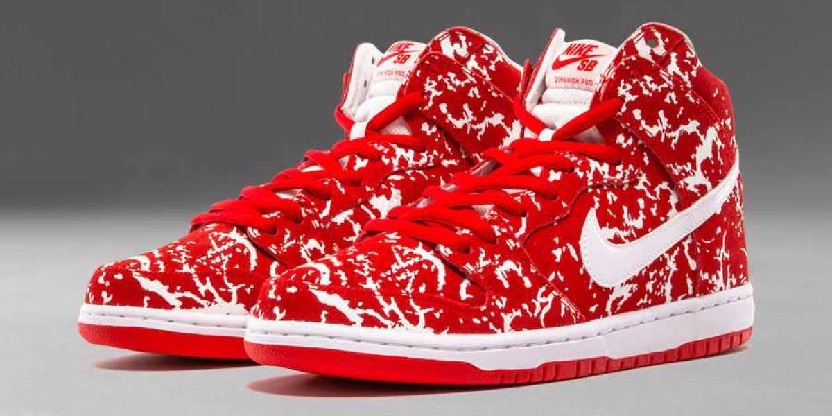 Best Selling Nike SB Dunk High “Raw Meat” 313171-616