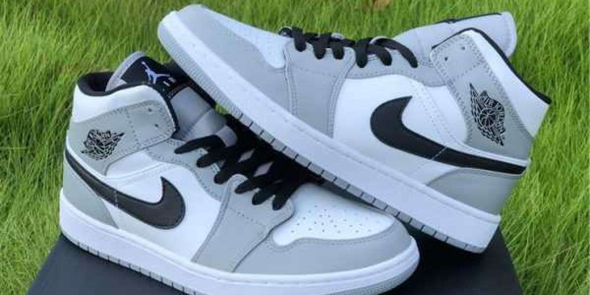 How About Air Jordan 1 Mid Light Smoke Grey in your wardrobe?