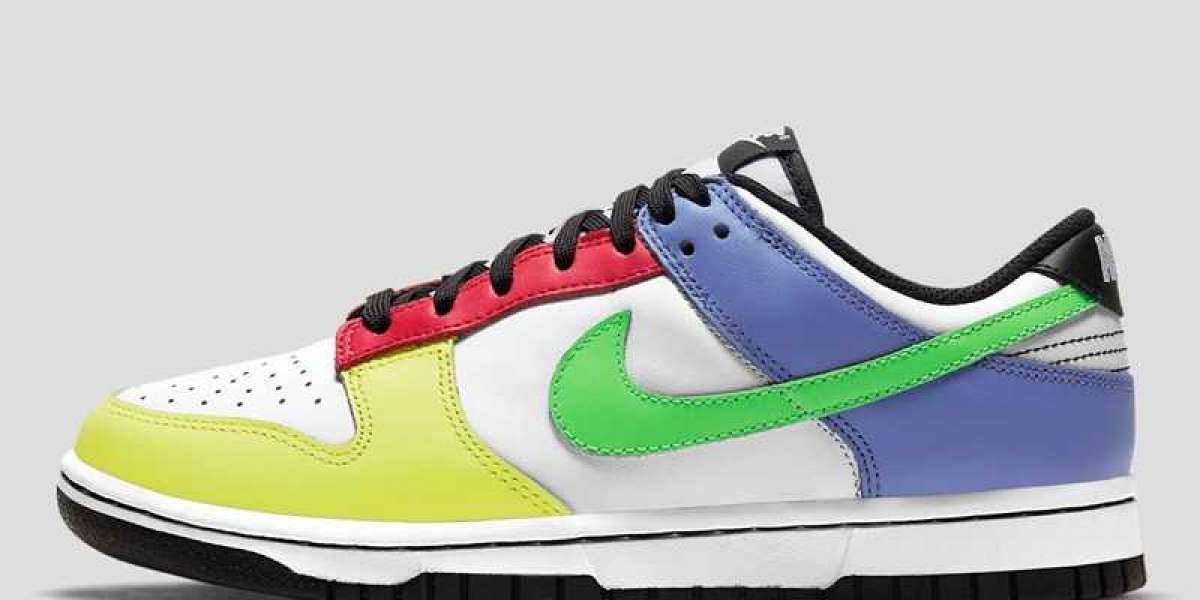 This Women’s Nike Dunk Low “Multi-Color” DD1503-106 Shoes Hot Sell