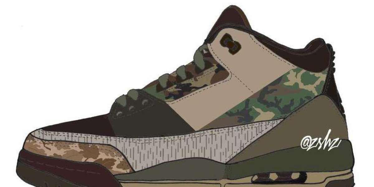 New 2021 Nike Air Jordan 3 “Camo” to release for Holiday