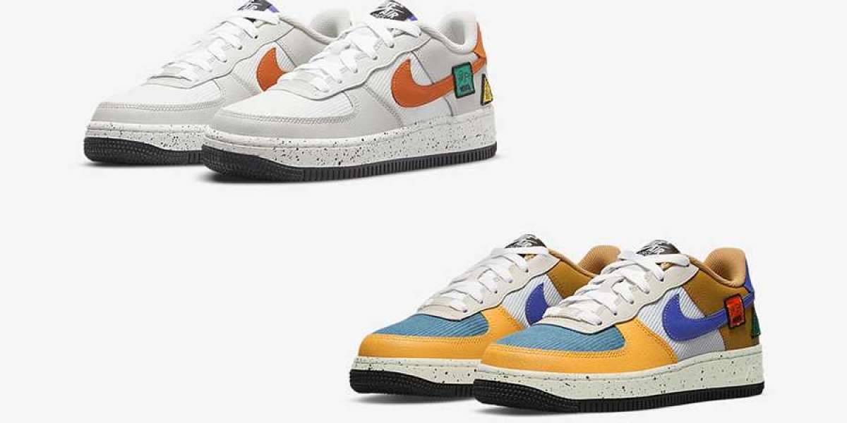 New Nike Air Force 1 GS Light classic ACG dress up Air Force 1 official image exposed!