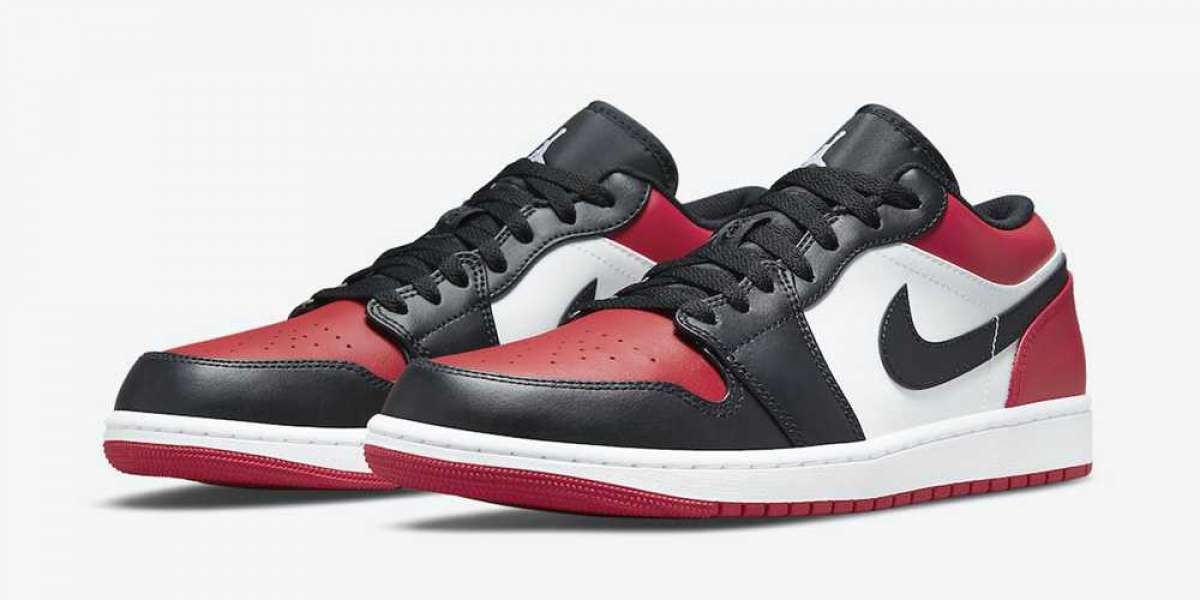 Air Jordan 1 Low "Bred Toe" 553558-612 This is no better than Dunk! ?