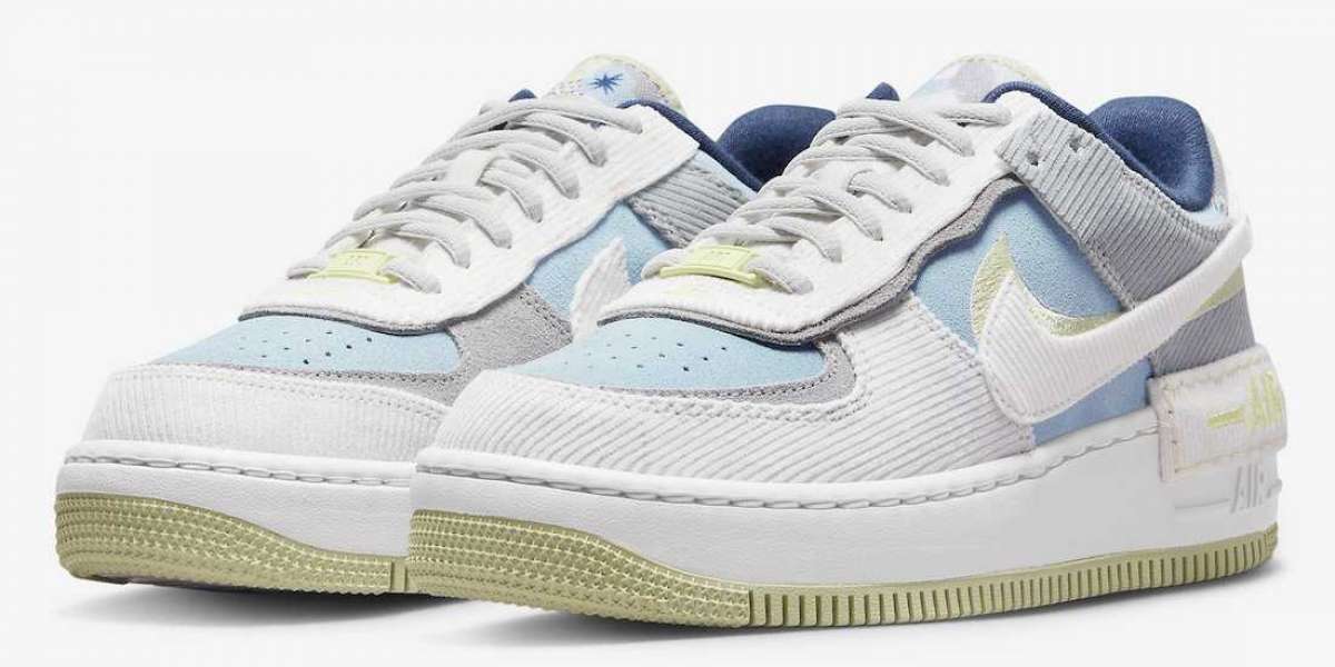 New Nike Air Force 1 Shadow "Bright Side" DQ5075-411 sweet and refreshing summer style!