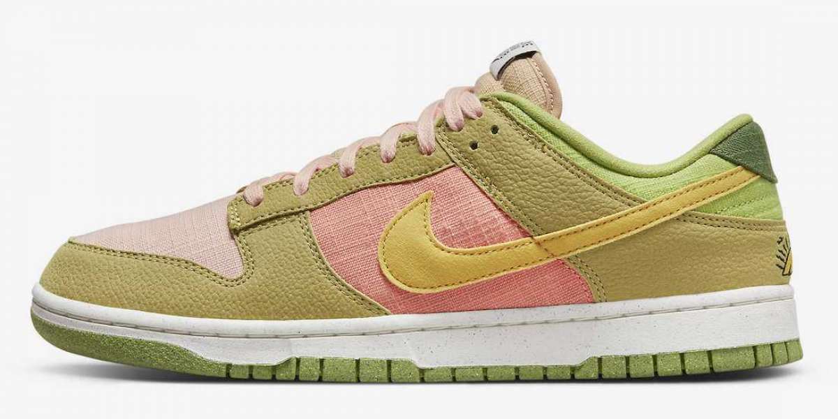 2022 New Nike Dunk Low "Sun Club" DM0583-800 It is true that "candy color" is played!